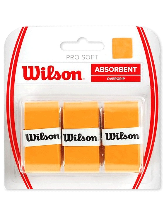Овергрип Wilson Pro Soft Absorbent (Оранжевый)