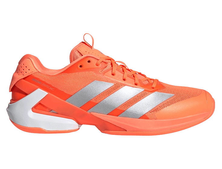 Кроссовки мужские Adidas Adizero Ubersonic 5 (Ярко-Оранжевый/Серебристый Металлик)