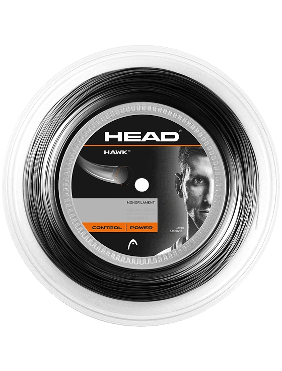 Струны для тенниса Head Hawk 12m нарезка (Серый)