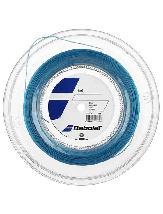 Струны для тенниса Babolat Xcel 12m нарезка (Голубой)
