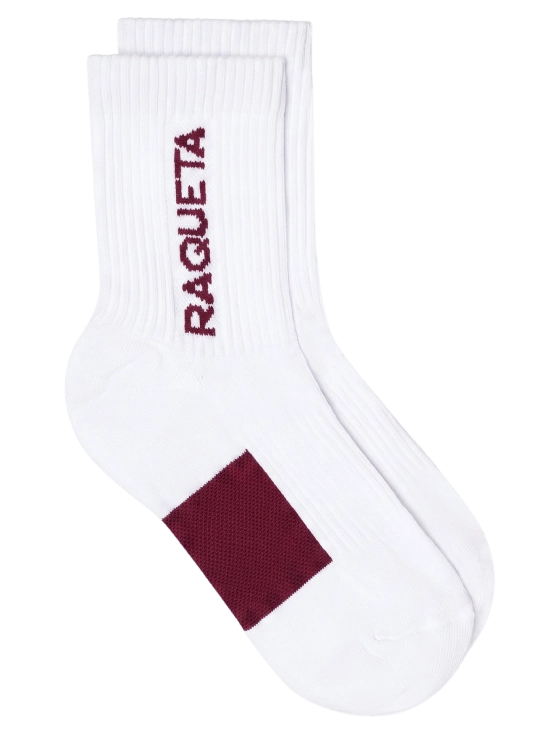 Носки Raqueta Tenista 1 пара (Белый/Бордовый)