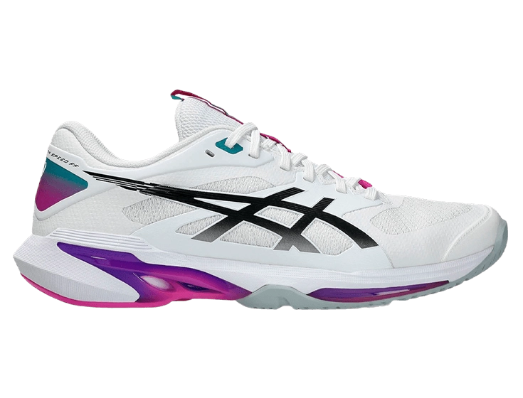 Кроссовки мужские Asics Solution Speed FF 4 (Белый/Мультиколор)