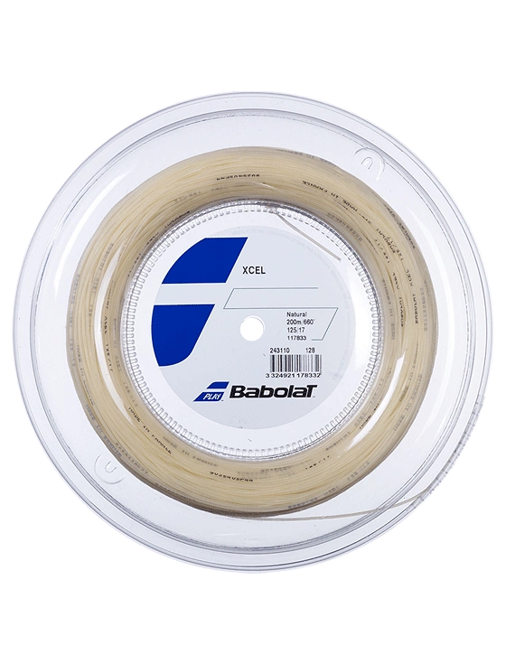Струны для тенниса Babolat Xcel 12m нарезка (Естественный)