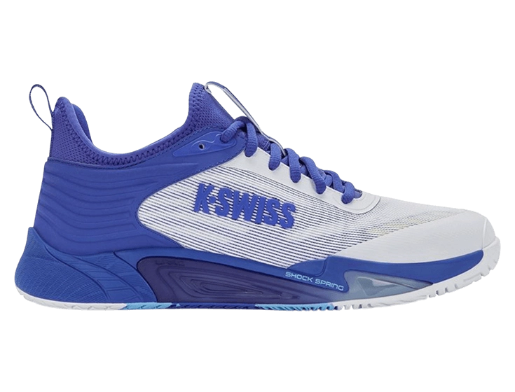 Кроссовки мужские K-Swiss Hypercourt Pinnacle (White/Dazzling Blue/Baltic Sea)