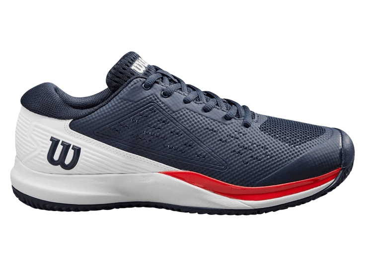 Кроссовки мужские Wilson Rush Pro Ace M (Navy Blazer/White/Infrared)