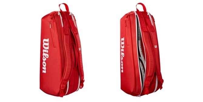 Сумка Wilson Super Tour Red 6R 2025 красная