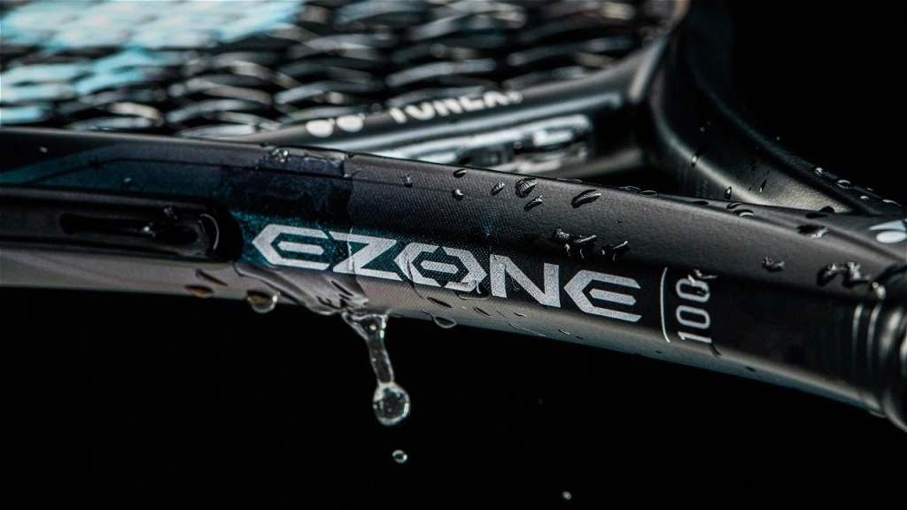 Теннисная ракетка Yonex Ezone 100 2024 в цвете Aqua Night в магазине Корт