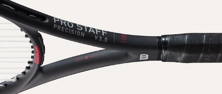 Универсальная ракетка Wilson Pro Staff Precision 100 v3.0 2025 с графитовой рамой в магазине kortmag.ru
