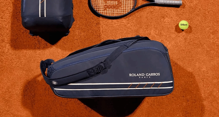 Сумка Wilson Roland Garros Session Soiree Super Tour 15R 2025 (Navy) на сайте kortmag.ru