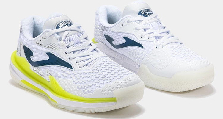 Теннисные кроссовки премиум-класса Joma Ace Pro (White/Yellow) в магазине Корт