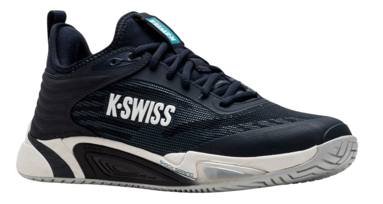 04432-031 Кроссовки мужские K-Swiss Hypercourt Pinnacle Carbon/Blanc de Blanc