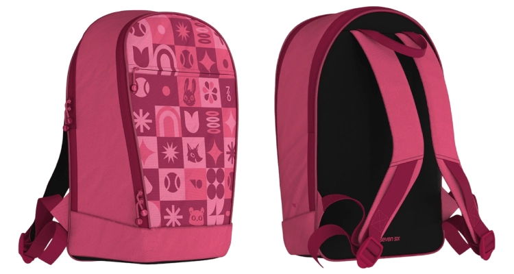 Рюкзак Seven Six Kids Backpack (Розовый) на сайте kortmag.ru