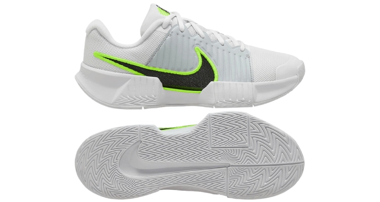 Кроссовки женские Nike Zoom GP Challenge Pro (White/Black/Pure Platinum/Volt)