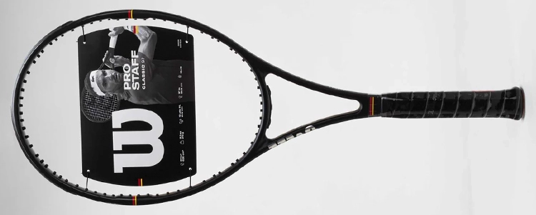 Классическая теннисная ракетка Wilson Pro Staff 97 Classic для игроков с уверенной техникой в магазине kortmag.ru