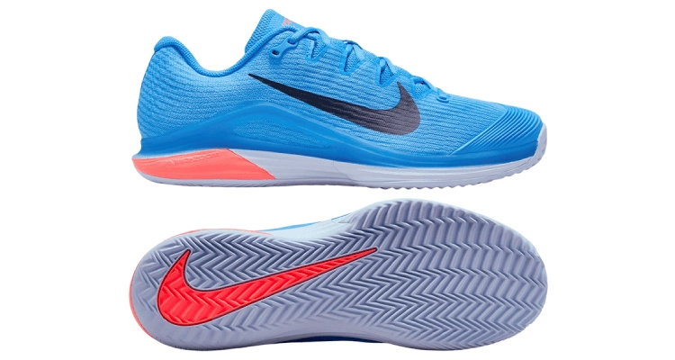 Кроссовки мужские Nike Vapor 12 HC Грунтовые (Ярко-Синий/Синий) на сайте kortmag.ru