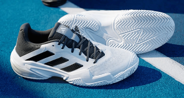 Кроссовки мужские Adidas Barricade 13 M (Белый/Черный) на сайте kortmag.ru