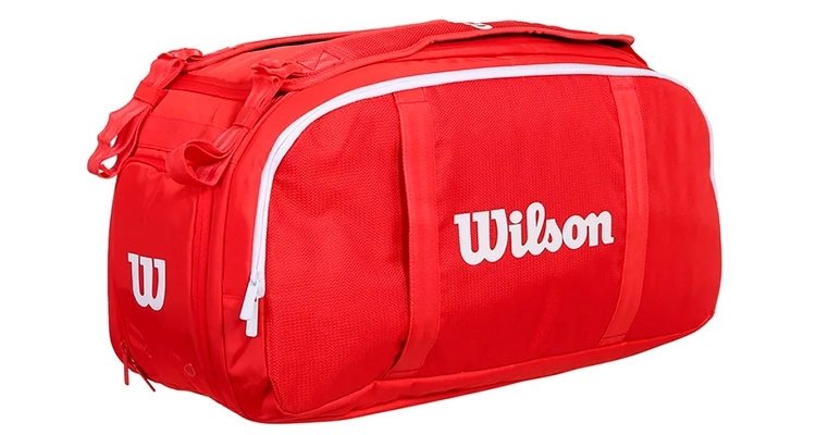 Профессиональная сумка для тренеров по теннису Wilson Super Tour Red Coaches Duffle (Red) 2025 в магазине kortmag.ru