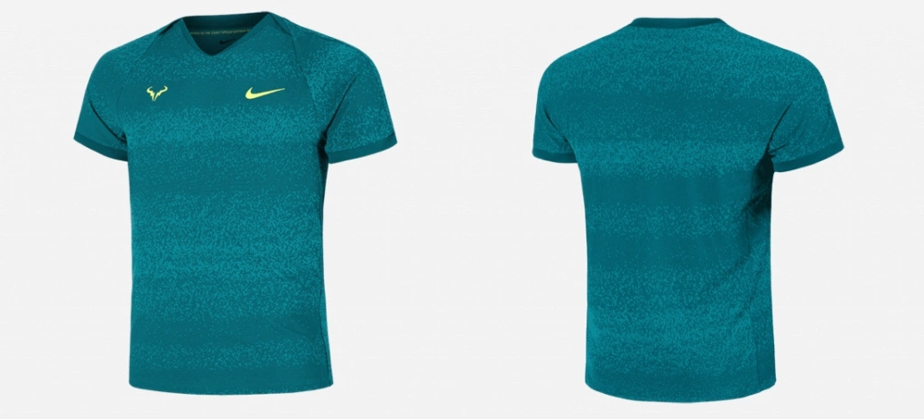 Мужская теннисная футболка Nike Rafa T-Shirt M (Turquoise)