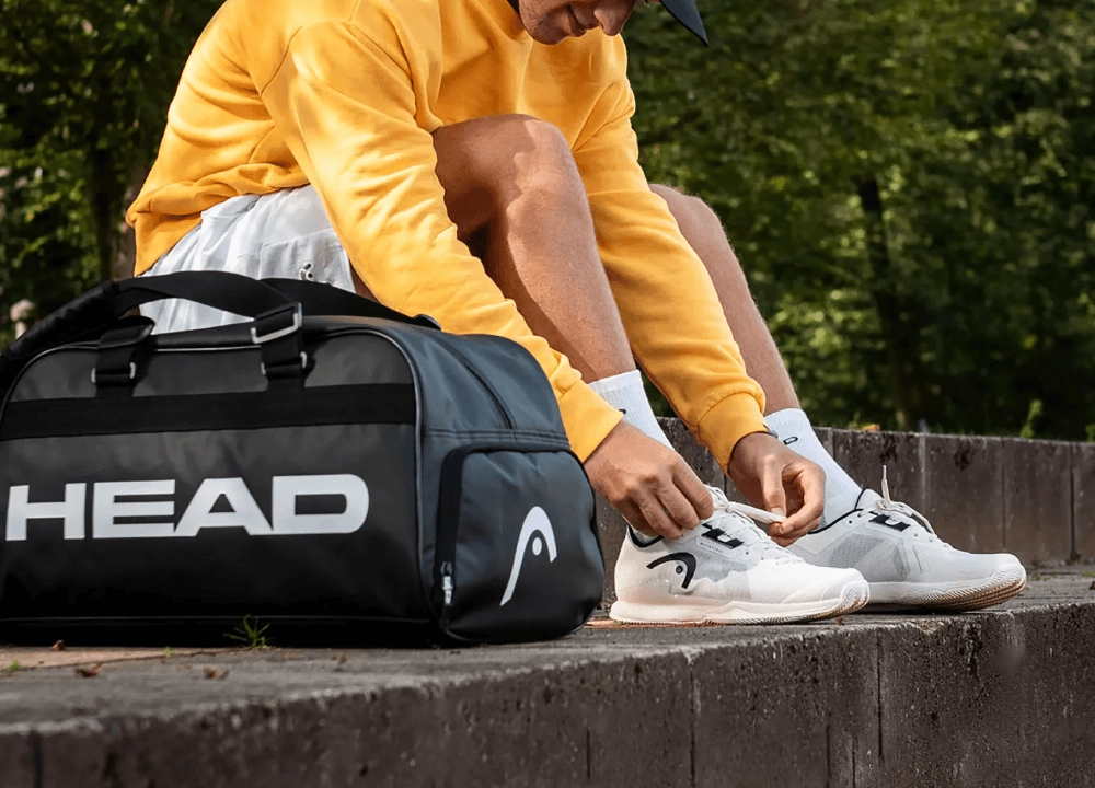Сумка для тенниса Head Tour Court Bag 48L чёрная — подарок теннисисту на Новый год