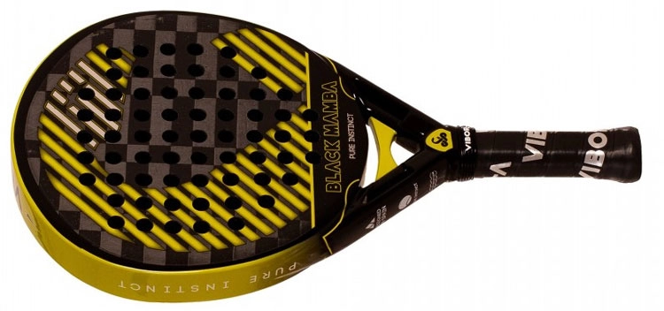 Профессиональная ракетка Vibor-A Black Mamba Evo Pro Black 2026 с карбоновой рамой в магазине kortmag.ru