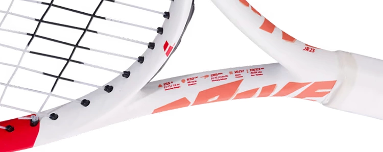Комфортная детская ракетка Babolat Drive Junior 23 (White) 2025 в магазине kortmag.ru