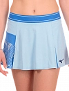 Юбка Mizuno Stargazer Flying Skirt W (Ледяная Вода) Фото 1