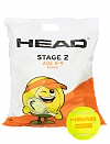 Теннисные мячи Head Stage 2 Orange 72 Bag Фото 1