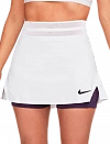 Юбка Nike Dri-Fit Slam Skirt W (White/Grand Purple/Metallic Gold) Фото 3