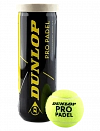 Мячи для падела Dunlop Pro Padel x3 Фото 2