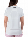 Футболка Head Tie-Break T-Shirt W (Белый/Розовый) Фото 2