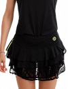 Юбка Bidi Badu Night Flash Layering Lace W (Черный) Фото 1