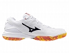 Кроссовки мужские Mizuno Wave Claw 3 (Белый/Цитрусовый/Коралловый) Фото 2