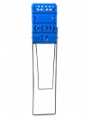 Корзина для мячей Tennis Life 36, с колесами (Blue) Фото 4