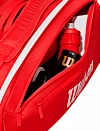 Сумка Wilson для тенниса Super Tour 9R 2025 (Красный) Фото 5