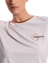 Футболка Raqueta С Принтом x А.Мыскина W (Бежевый) Фото 4