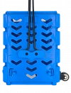 Корзина для мячей Tennis Life 36, с колесами (Blue) Фото 6