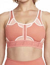 Топ Nike Swoosh Ultra Breathe Sport W (Оранжевый/Розовый) Фото 1