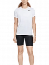 Футболка Nike Court Dri-FIT Regular T-Shirt W (White/Black) Фото 4