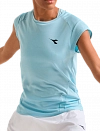 Футболка Diadora L. SS T-Shirt Tennis W (Голубой) Фото 4
