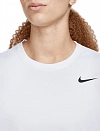 Футболка Nike Court Dri-FIT Regular T-Shirt W (White/Black) Фото 3