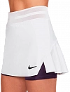 Юбка Nike Dri-Fit Slam Skirt W (White/Grand Purple/Metallic Gold) Фото 5