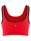 Топ Poivre Blanc Crop Top W (Оранжевый/Черный) Фото 2
