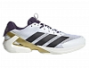 Кроссовки мужские Adidas Adizero Ubersonic 5 M (Белый/Черный/Сливовый) Фото 1