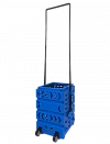 Корзина для мячей Tennis Life 36, с колесами (Blue) Фото 1
