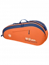 Сумка Wilson для тенниса Roland Garros Team 2026 3R (Оранжевый/Синий) Фото 2
